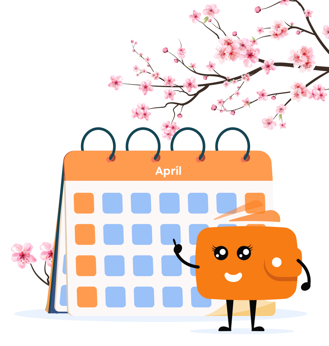 Aprílový kalendár 2026