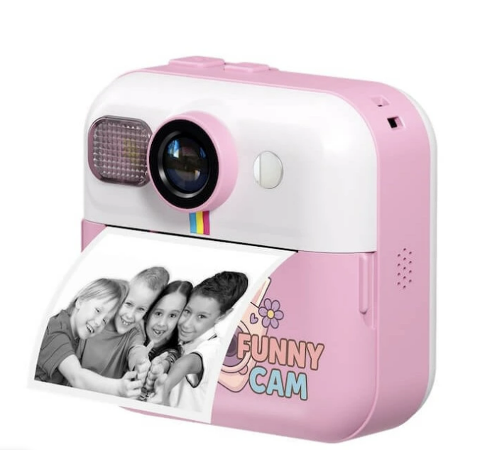 Instantný fotoaparát CARNEO Funny cam mini, ružový al. modrý