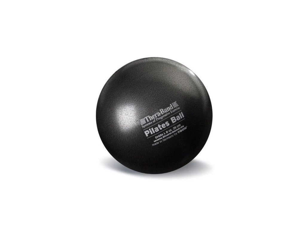 Thera-Band Overball / Pilates Ball 26 cm, strieborná