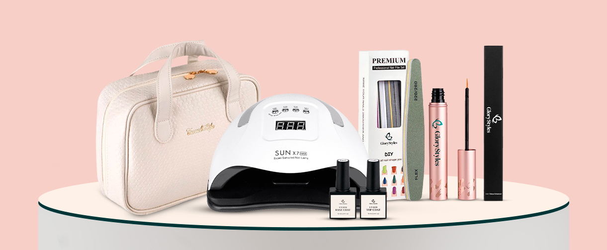 Recenze GloryStyles - Od nehtů po řasy: kompletní beauty výbava z GloryStyles