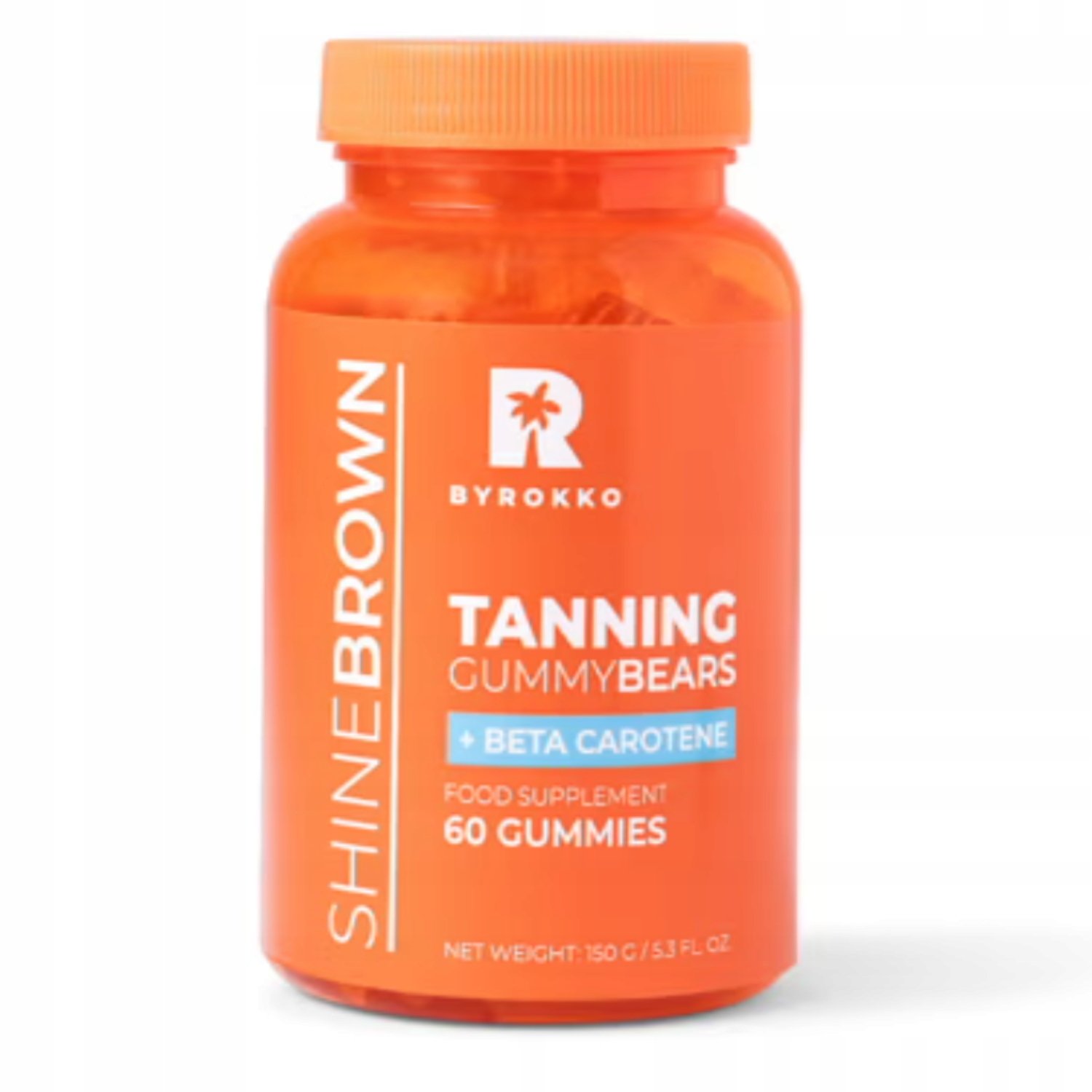 Shine Brown Beta Carotene Tanning Gummies