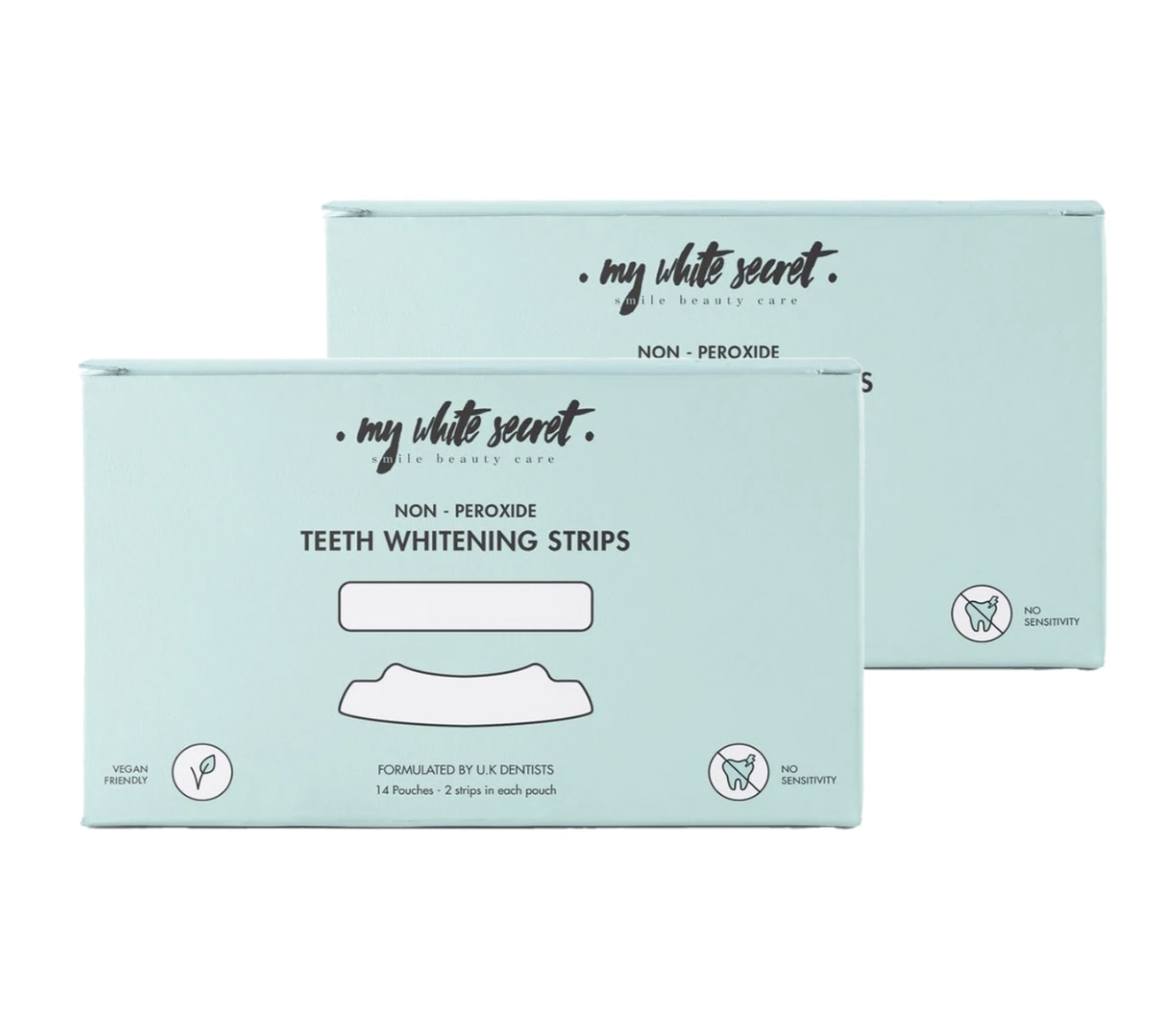 My White Secret Whitening Strips bieliace pásiky 2×14 ks