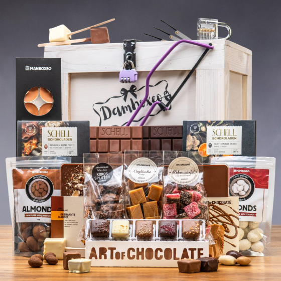 Truhla plná čokolády XXL