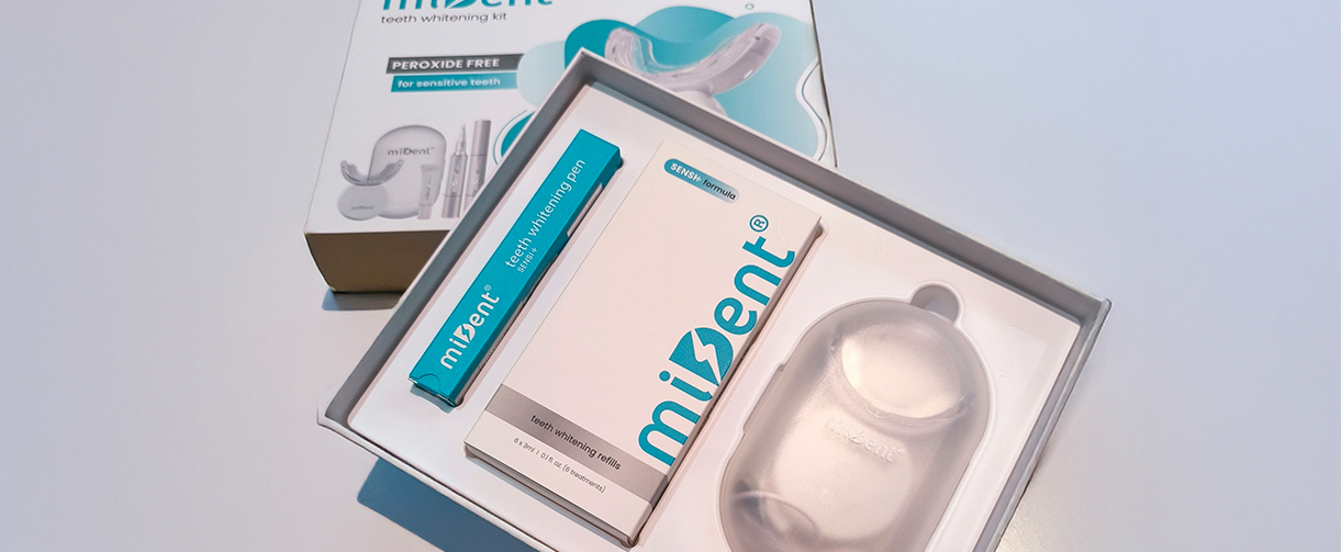 Recenze miDent: domácí bělení zubů v testu