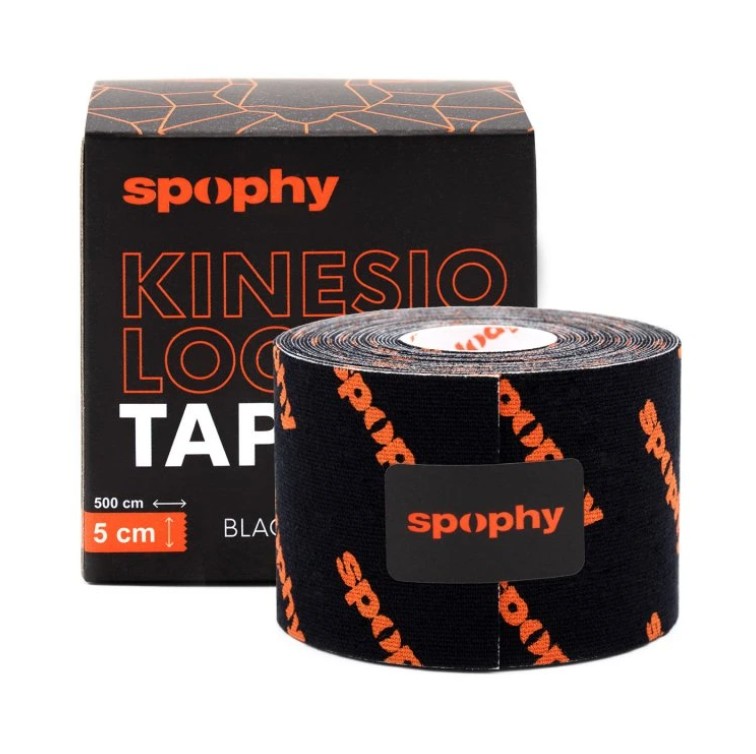 Spophy Kinesiology Tape Black
