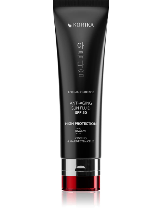 KORIKA Ginseng & Marine Stem Cells Sun Fluid SPF 50