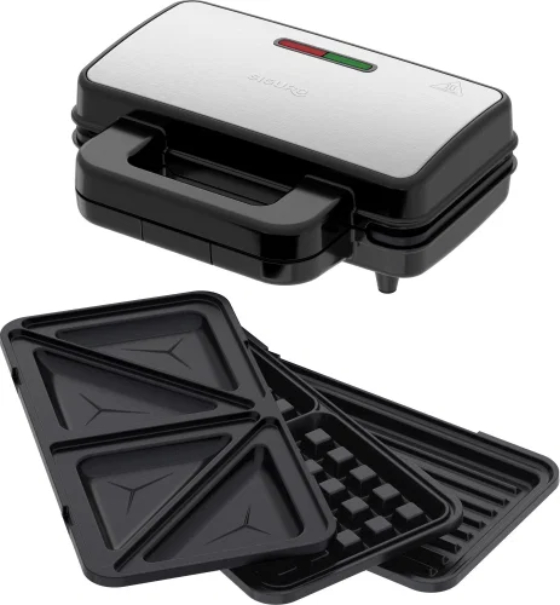Toustovač Siguro SM-D131S Perfect Toast 3in1
