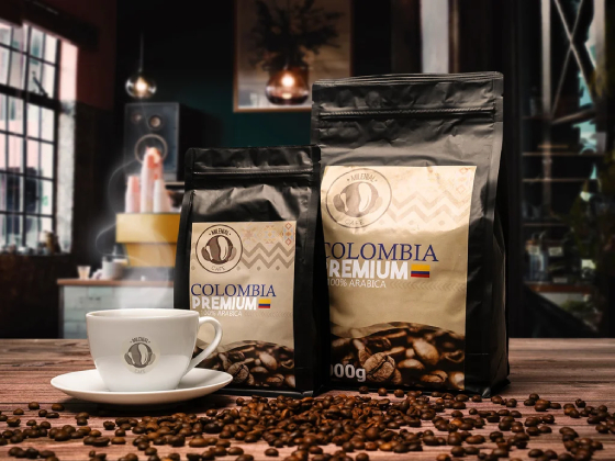 Kolumbie - čerstvě pražená 100% zrnková Arabica