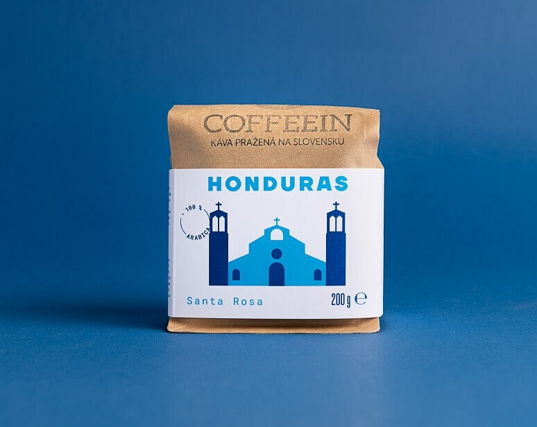 Honduras Santa Rosa – zrnková káva (200 g)