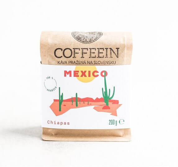 Mexico Chiapas – zrnková káva (200 g)