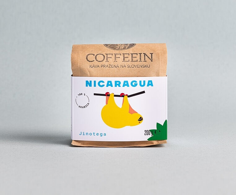 Nicaragua Jinotega – zrnková káva (200 g)