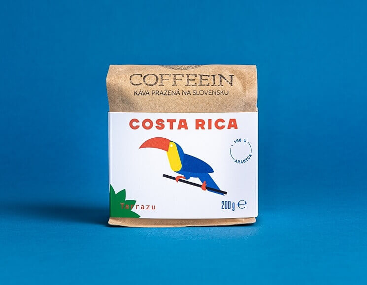 Costa Rica Tarrazú – zrnková káva (200 g)