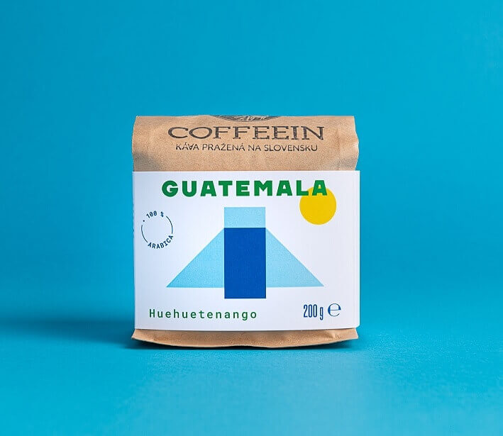 Guatemala Huehuetenango – zrnková káva (200 g)