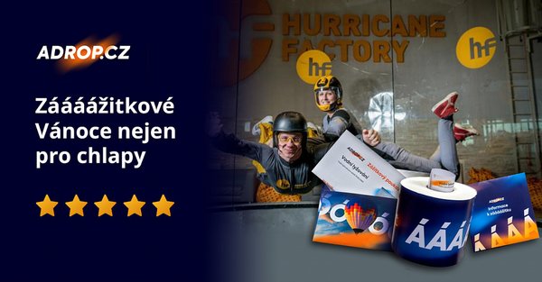 Recenzia zážitkov od Adrop.sk. Neviete čo kúpiť na Vianoce blízkym?