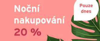 Tchibo.cz - Noční nakupování sleva 20%