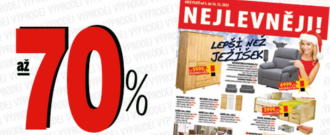 IDEA nábytek - Slevy až 70 % 
