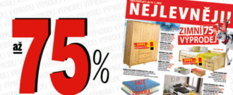 IDEA nábytek - Zimní výprodej slevy až 75 %
