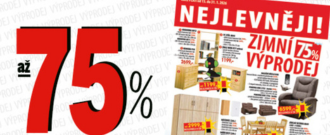IDEA nábytek - Zimní výprodej slevy až 75 % 