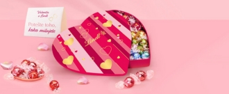 Lindt.sk - Zľava 20 % na valentínske darčekové sety