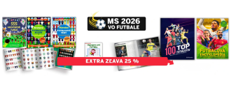Svojtka.sk - Extra zľava 25 % na knihy o futbale