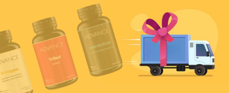 ADVANCE nutraceutics - Při objednávce 3 produktů doprava zdarma