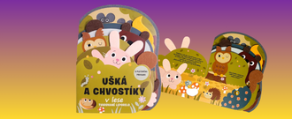 Svojtka.sk - Tvarované leporelo: Ušká a chvostíky v lese