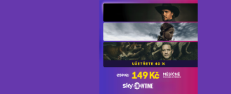 Skyshowtime - 40 % sleva na 6 měsíců 