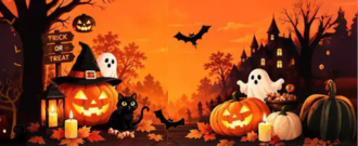 Voghion.com - Halloweenské dekorace 