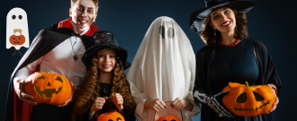 Albi - Halloweenské masky a dekorace