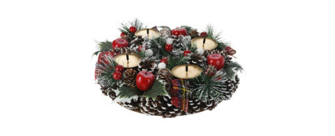 4home: Adventní věnec Pine