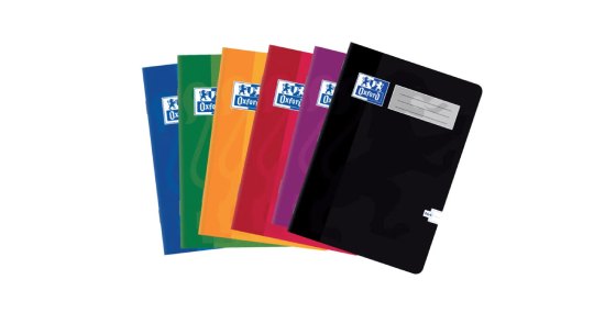 Sešity různých velikostí